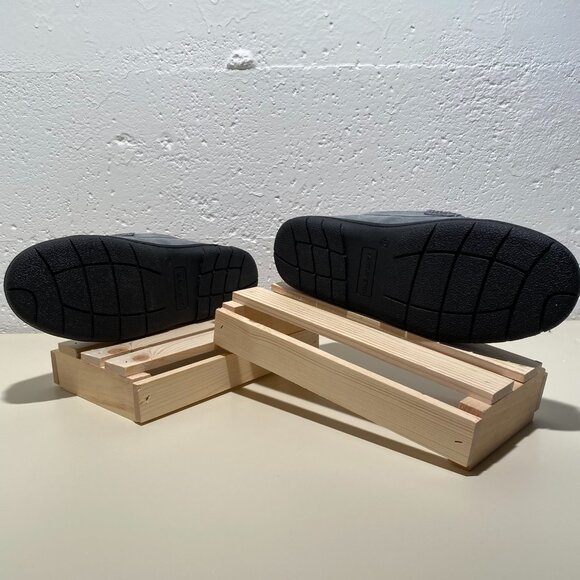 Lands End Men's Suede Moccasin Slippers - Picture 4 of 9